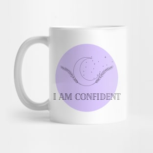 Affirmation Collection - I Am Confident (Purple) Mug